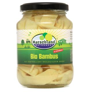 Bambus in Scheiben