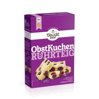 Backmischung Obstkuchenteig glutenfrei