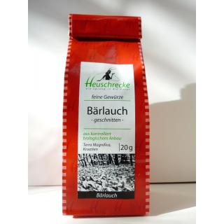 Bärlauch, geschnitten