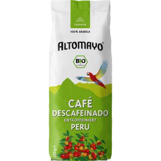 Bio-Kaffee, entkoffeiniert