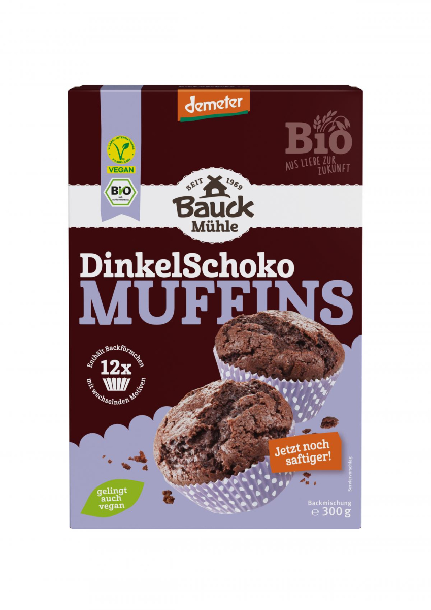 Dinkel-Schoko-Muffins