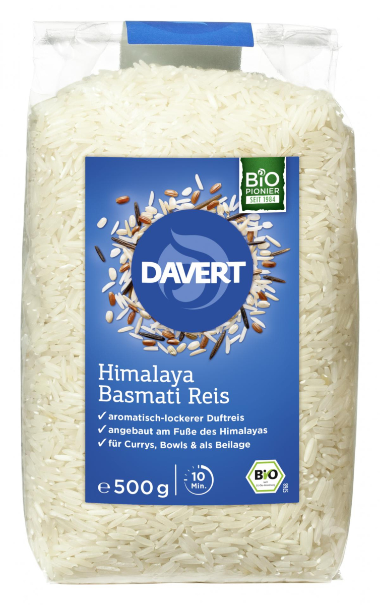 Himalaya Basmati Reis, weiß