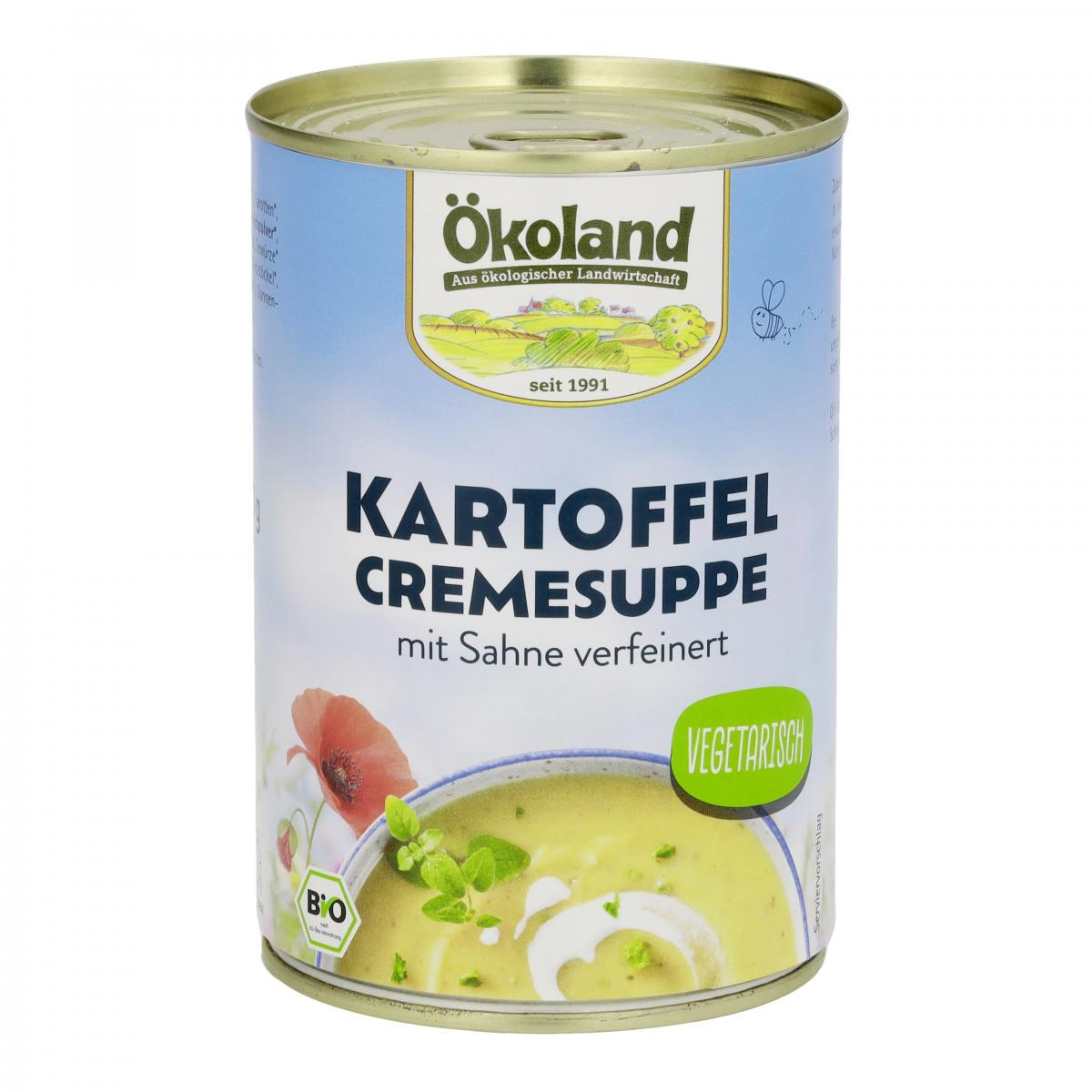 Kartoffel Creme Suppe (vegetarisch)