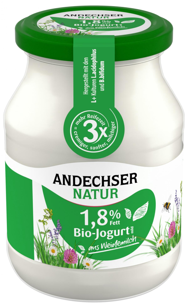 Andechser fettarmer Joghurt 1,8%
