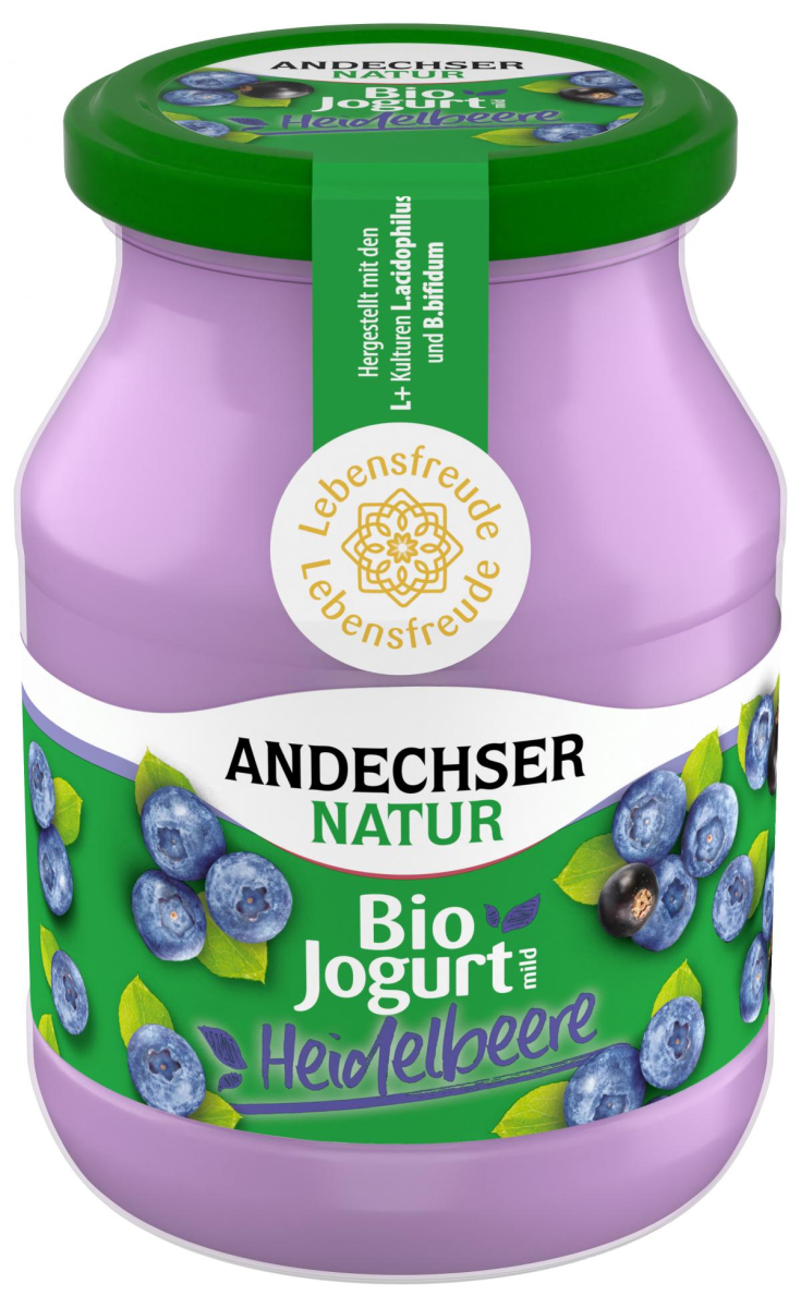 Joghurt Heidelbeer-Cassis