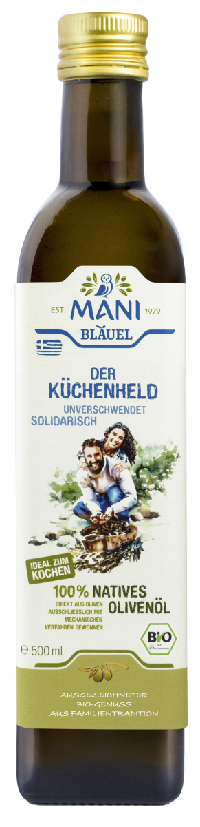 Küchenheld, natives Olivenöl