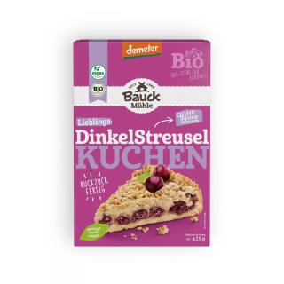 Dinkel-Streuselkuchen Demeter