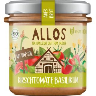 Aufs Brot Kirschtomate Basilikum