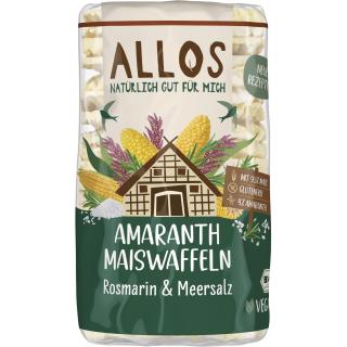 Amaranth-Mais-Waffeln mit Rosmarin