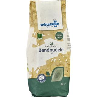 Dinkel Bandnudel 18mm hell