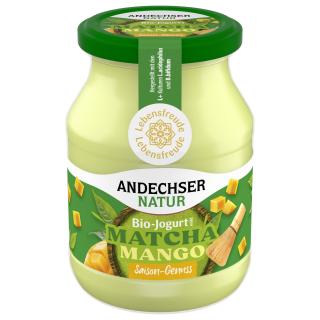 Joghurt Matcha-Mango