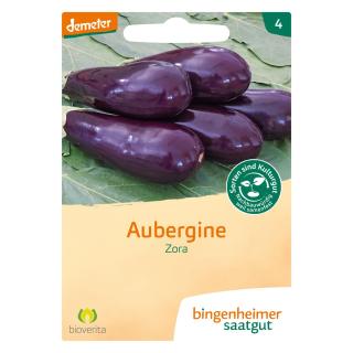 Aubergine Zora, Bingenheimer Saatgut