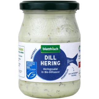 Heringssalat in Dillsauce