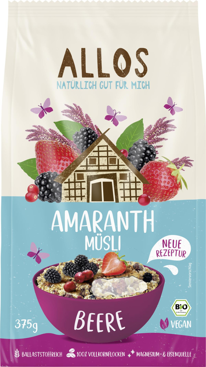 Amaranth Beeren Müsli