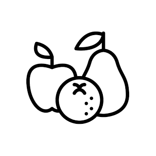 frisches Obst, Früchte & Nüsse