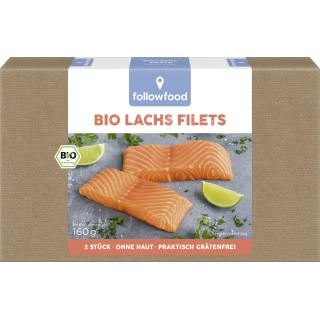 Bio Lachs Filets (tiefgekühlt)