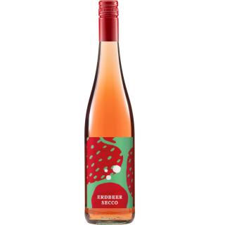 Erdbeer-Secco mit Erdbeersaft