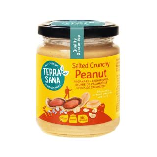 Erdnussmus crunchy mit Himalayasalz